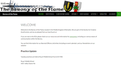 Desktop Screenshot of baronyoftheflame.org